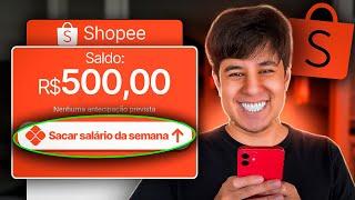 COMO GANHAR 500 REAIS POR SEMANA NA SHOPEE SENDO AFILIADO!