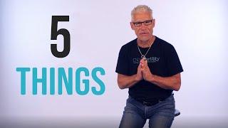 5 Things with Dr. Robert Kiltz