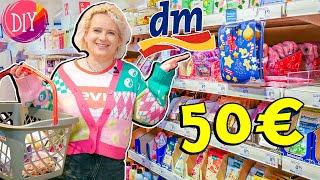 DM ADVENTSKALENDER SHOPPING CHALLENGE | 24€ VS 50€ | Süße Ideen