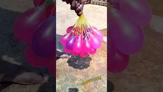 New Amezing Experiment Crazy Xyz Holi Spacial Balloon #short