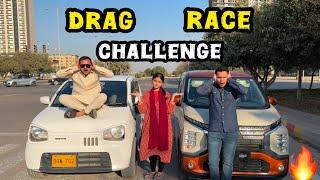 Ferrari VS hussain car drag race challenge|ferrari ny sab ko heraan kar diya