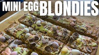 HOW TO MAKE MINI EGG BLONDIES