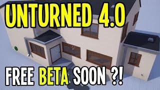 Unturned 4.0 - FREE BETA SOON?! NEW INVENTORY and MOLLE BACKPACKS! EPIC HOME MODELS!