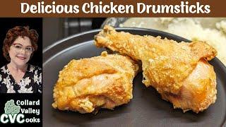 Delicious Drumsticks - Moist & Tasty - Simple Ingredients - Mama's Old Fashioned Southern Recipes