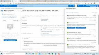 Azure Automanage using Portal   enable production configuration for Linux VMs