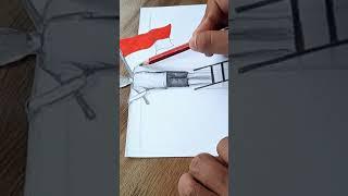 Drawing 3D Easy #Shorts