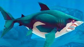 МАЛЕНЬКАЯ ГОЛОДНАЯ АКУЛА Hungry Shark World #2 Кид открыл Большую белую акулу