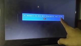 Cara mengatasi Lenovo G40 Win 7 boot error' (EFI Network 0 for IPv4 (68-F7-28-A6-DB-34) boot failed)