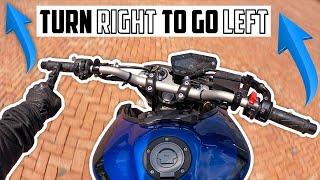 What Is COUNTERSTEERING On A Motorcycle?