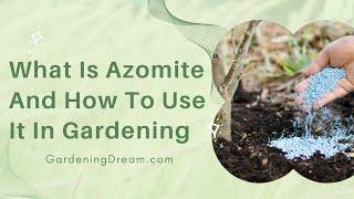 What Is Azomite And How To Use It In Gardening