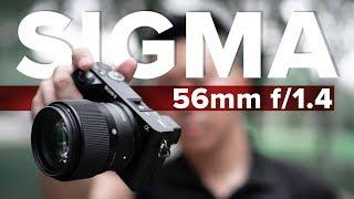 Sigma 56mm f1.4 - Best Portrait Lens for a6500 | In-Depth Review