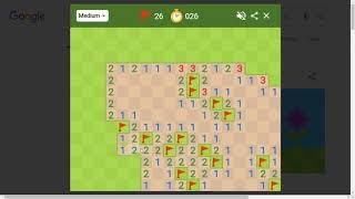 I Beat Google Minesweeper (Medium) in 81 Seconds