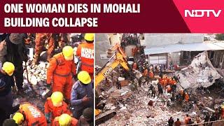 Punjab News | One Woman Dies In Mohali Building Collapse, Several Still Trapped