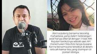 kronologi oknum dokter karina dinda lestari istri polisi yang selingkuh