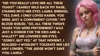 "Did you really love her all these years?" I barely held back my rage, staring into her eyes....