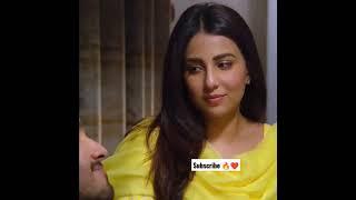 Feroze Khan ️ Ushna Shah Romantic Scene in HABS drama #shorts