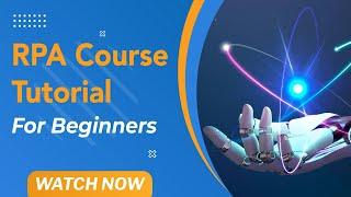 UiPath Course Tutorial For Beginners | RPA Course Tutorial For Beginners | Expert Works