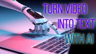 The Power of AI: Convert YouTube to Written Content