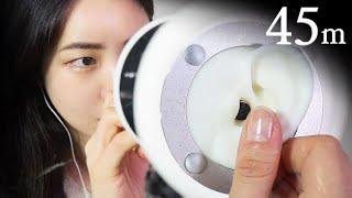 ASMR Rough Ear cleaning for 45 minutes.