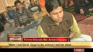 Amazing Indians - Shruti Pandey: A 8-yr-old yoga guru