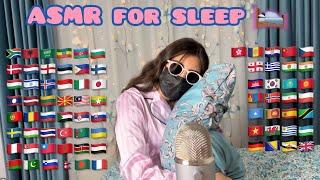 ASMR In 76 Different Languages(2 hours for sleep)