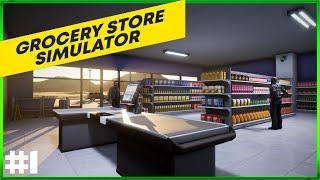 Grocery Store Simulator - First Look - New Co-Op Store Simulator - Episode #1