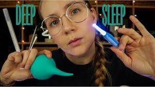 ASMR Whispered Ear Cleaning, Tapping, Personal Attention for Deep Sleep 