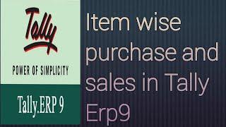 Product purchase and sales record  in tally erp9 Malayalam...!!!