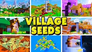 Top 20 BEST VILLAGE SEEDS for Minecraft!