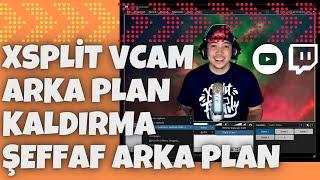 WEPCAM ARKA PLAN KALDIRMA ( PERDESİZ ) OBS ÜCRETSİZ GREAN SCREEN  XSPLİT Vcam Chromacam