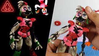 DESTROYED GLAMROCK CHICACOLAB:@elroart (FNAF SECURITY BREACH)PLASTILINA