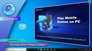 Gameloop  HTTP Download Error Problem Fix Its 100 Safe  Working