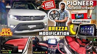 2024 Brezza LXI Base Model Modified With Pioneer Android  Brezza Base to Top Modification