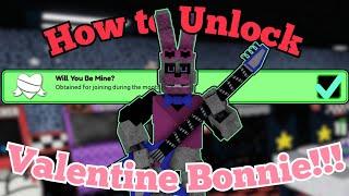 How to Unlock Valentine Bonnie!!! | Fazbear's Revamp | Roblox