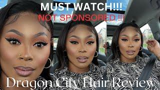 BOUGHT hair from Dragon city / Dragon City hair review // Must watch hair review / wig/ Zibele Qinga