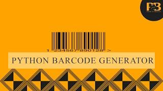 Generate Barcode Using Python