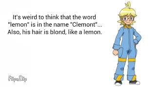 Is Clemont a lemon? (Pokémon XY and XYZ)