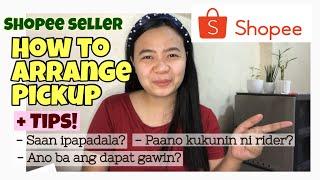 How to Arrange Pickup | Shopee Seller Guide | Philippines