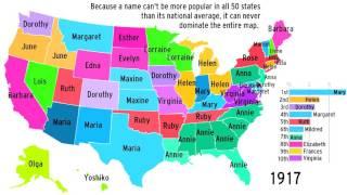 The Popularity of Baby Names by US State