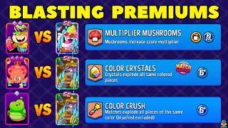 DIAMOND BOOSTERS BLASTING PREMIUMS ON 3 DIFFERENT MODES | Match Masters