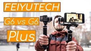 Which gimbal is better? FeiyuTech G6 vs FeiyuTech G6 Plus | hands on (English)