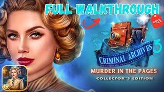 Hidden Objects: Archives 3 F2P  Full Game Walkthrough