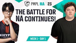 [EN] 2023 PMPL North America W1D1  | Fall | The battle for NA continues!