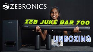 ZEBRONICS ZEB JUKE BAR 700 | UNBOXING | TECH Q