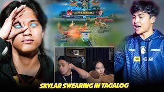 Even SKYLAR can't STOP Swearing in TAGALOG after Seeing KELRA's Beatrix in M6