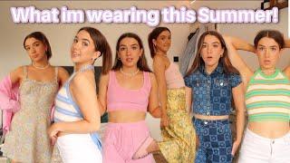 SUMMER 2021 OUTFIT IDEAS!* HUGE try on haul* Zara, Jaded , Bershka, Asos