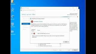 Install Hyper V on Windows Server 2022 | SOLVED - Does not have required Virtualization Capabilities