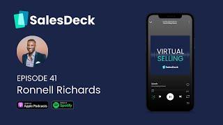 How to combine philosophy and execution in sales | Virtual Selling #41- Ronnell Richards