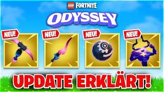 ODYSSEY & STURM KING BESIEGEN UPDATE ERKLÄRT!  LEGO Fortnite