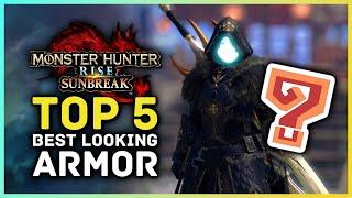 Monster Hunter Rise Sunbreak - Top 5 Best Looking Armor Sets!